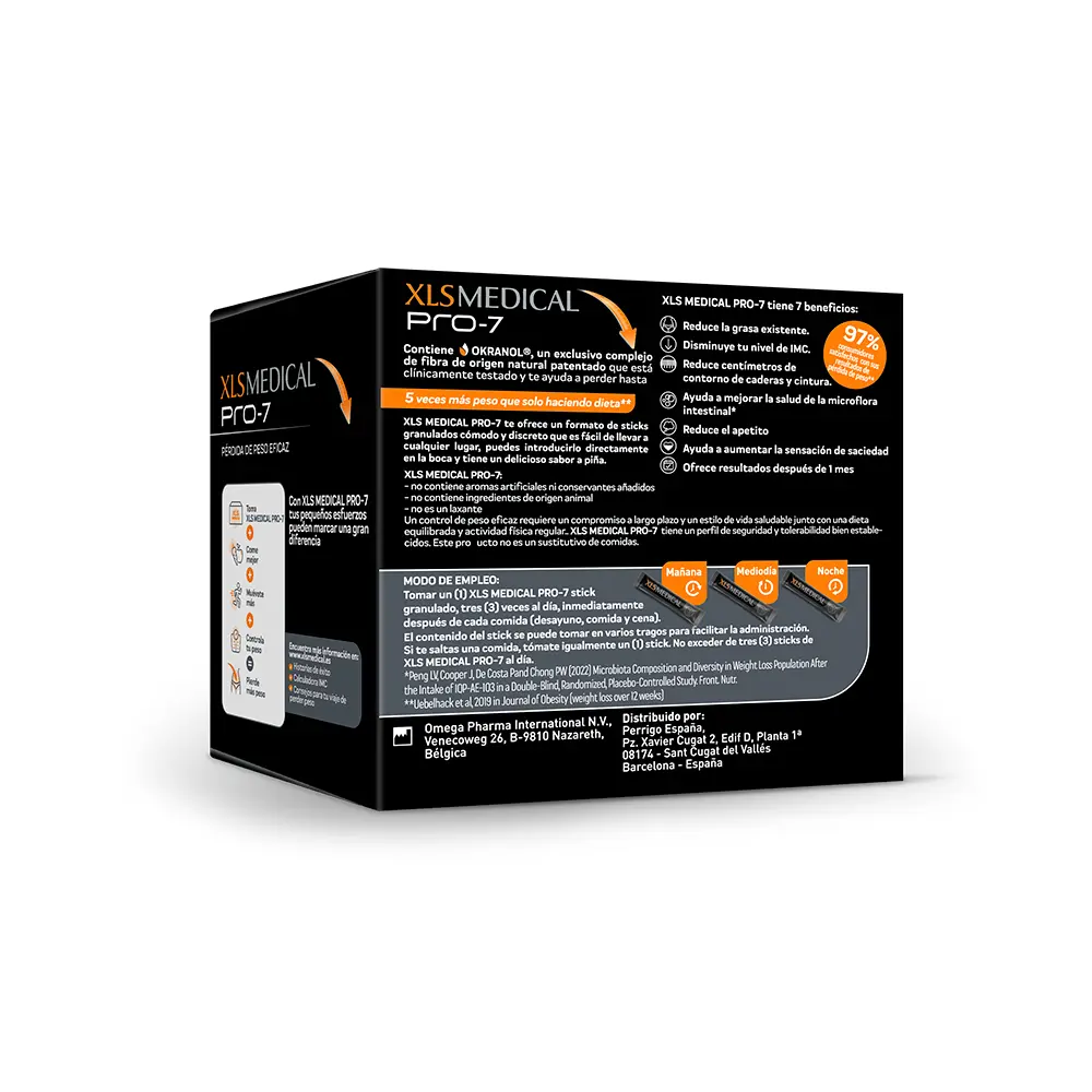 XLS MEDICAL PRO-7 fat trap granulated sticks 90 units XLS MEDICAL PRO-7 fat trap granulated sticks 90 units - Image 3