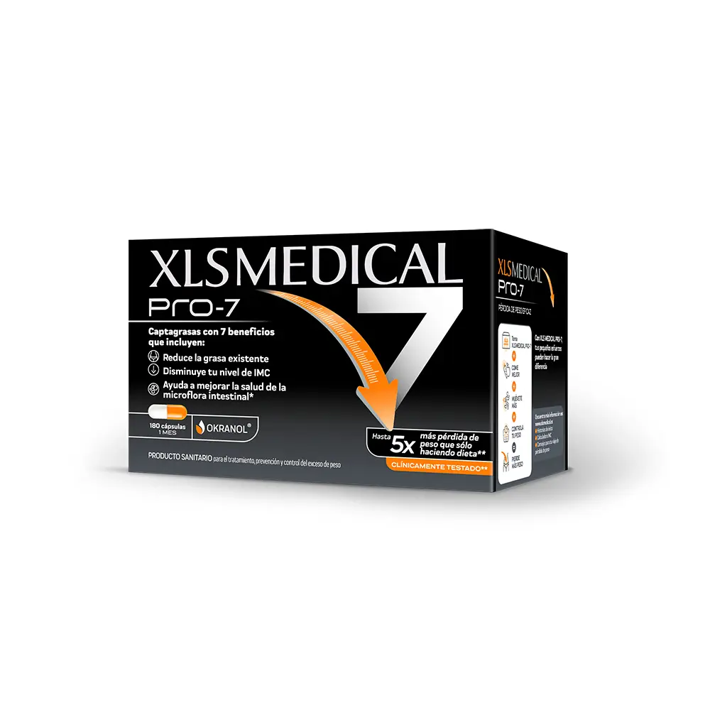 XLS MEDICAL XLS MEDICAL PRO-7 fat trap 180 capsules