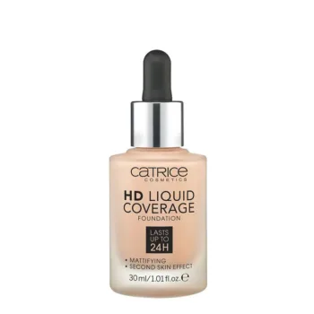 CATRICE HD LIQUID COVERAGE FOUNDATION lasts up to 24h #020-rose beige