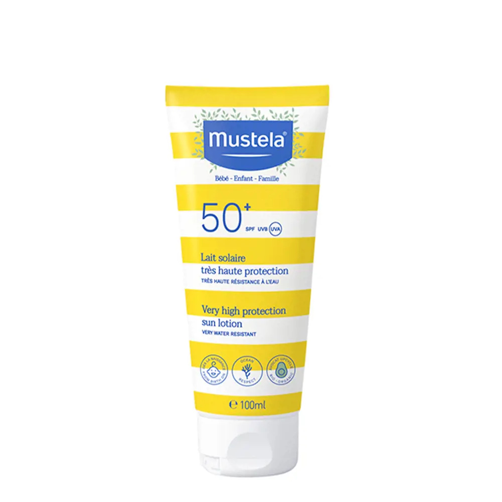MUSTELA BEB-NIO SOL milk solar muy alta proteccin SPF 50+ 100 ml MUSTELA BEB-NIO SOL milk solar muy alta proteccin SPF 50+ 100 ml