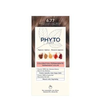 PHYTO PHYTOCOLOR #6.77-brown clear capuchino 4 u