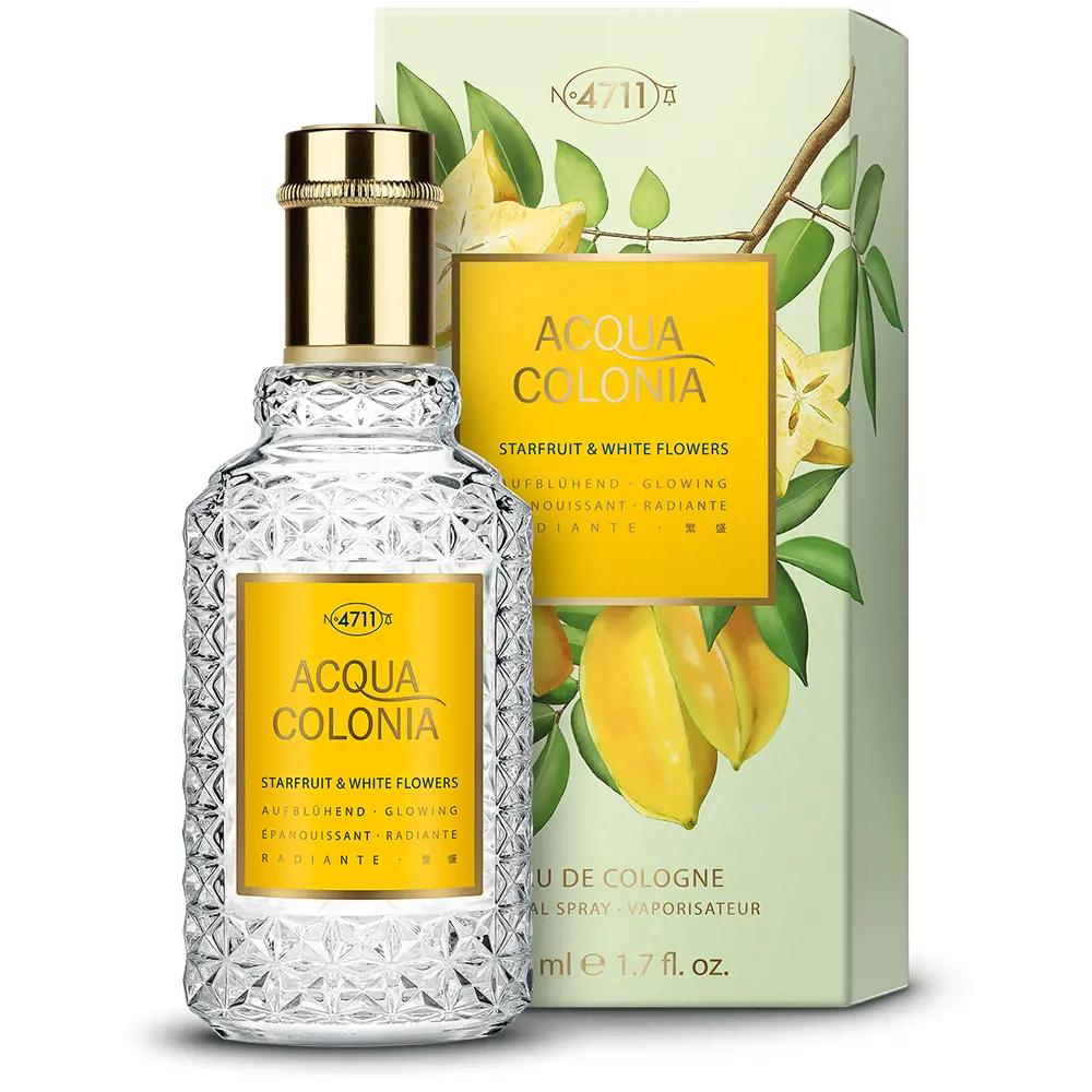 <span class="notranslate">4711 ACQUA COLONIA STARFRUIT & WHITEFLOWERS</span> eau de cologne 50 ml Unisex <span class="notranslate">4711 ACQUA COLONIA STARFRUIT & WHITEFLOWERS</span> eau de cologne 50 ml Unisex