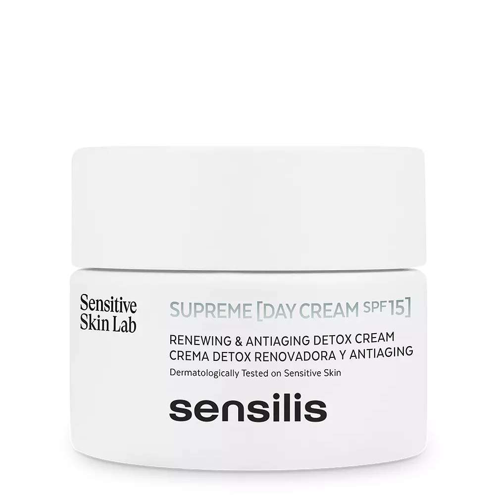 SENSILIS SUPREME Renewing and Antiaging Detox Cream SPF15+ 50 ml SENSILIS SUPREME Renewing and Antiaging Detox Cream SPF15+ 50 ml