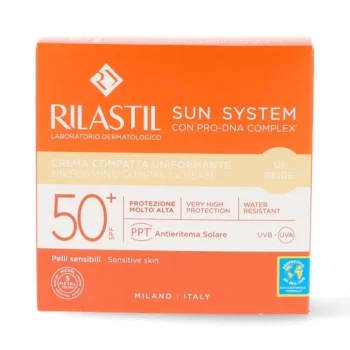 RILASTIL SUN SYSTEM SPF50+ cream compacta #beige 10 gr