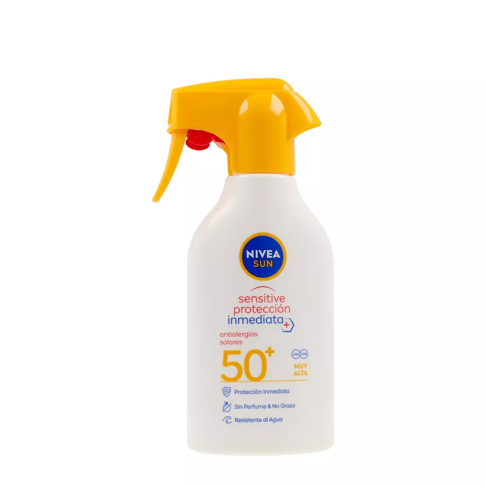 NIVEA SUN SENSITIVE&PROTECTION SPF50+ pistola 270 ml NIVEA SUN SENSITIVE&PROTECTION SPF50+ pistola 270 ml