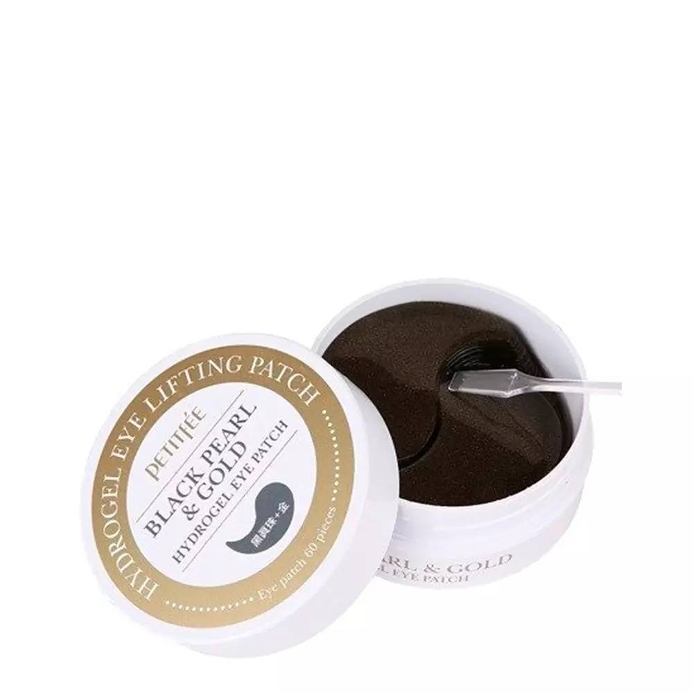PETITFÉE Patch yeux hydrogel BLACK PEARL & GOLD 60 u PETITFÉE Patch yeux hydrogel BLACK PEARL & GOLD 60 u