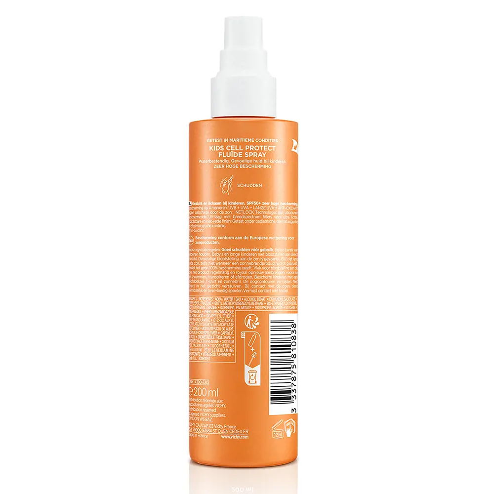VICHY CAPITAL SOLEIL spray cell protect children SPF50+ 200 ml