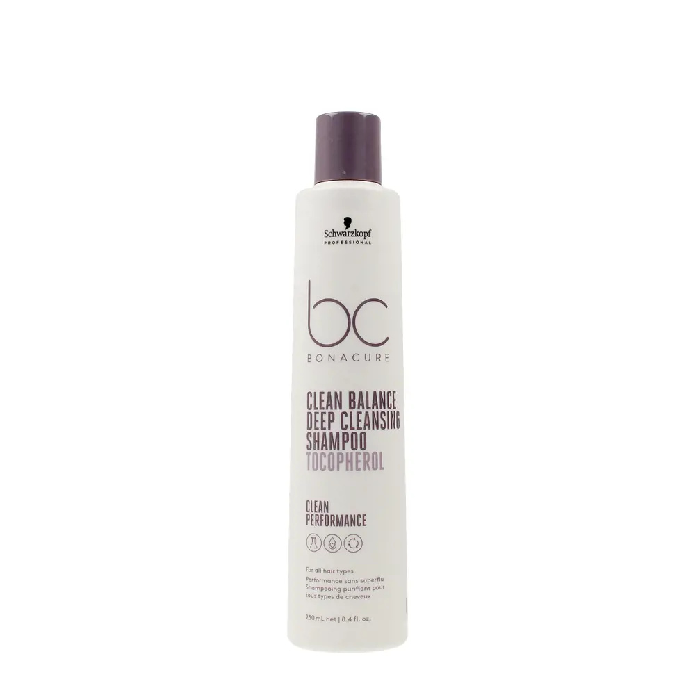 SCHWARZKOPF BC CLEAN BALANCE deep cleansing shampoo 250 ml SCHWARZKOPF BC CLEAN BALANCE deep cleansing shampoo 250 ml