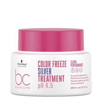 SCHWARZKOPF BC COLOR FREEZE traitement argenté 200 ml