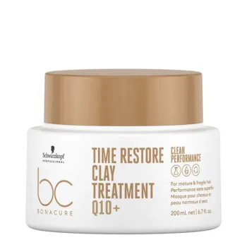 SCHWARZKOPF BC TIME RESTORE Q10+ clay treatment 200 ml