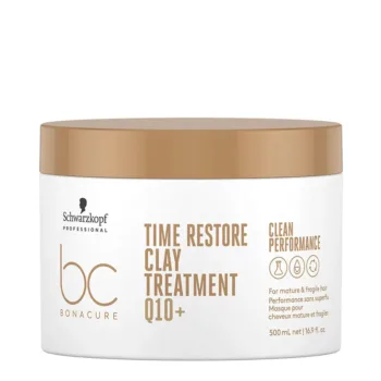 SCHWARZKOPF BC TIME RESTORE Q10+ clay treatment 500 ml