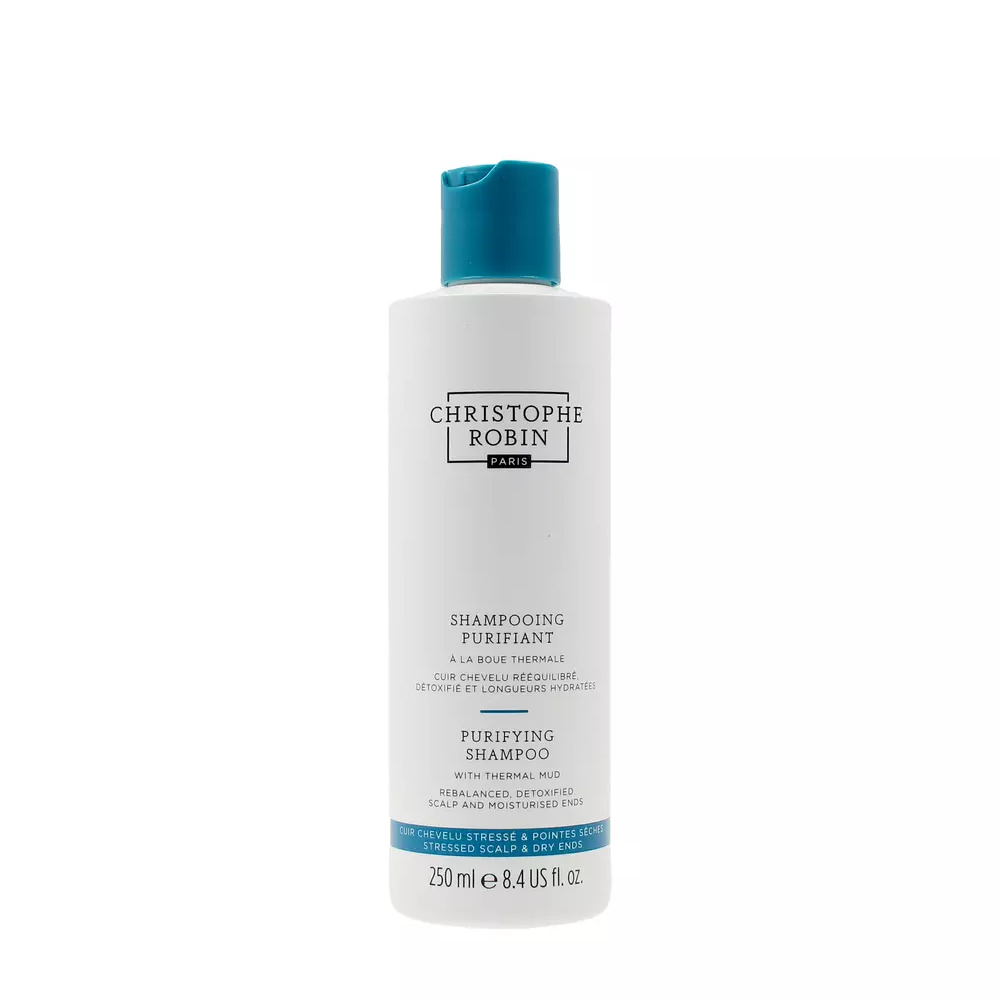 CHRISTOPHE ROBIN PURIFYING shampoo with thermal mud 250 ml CHRISTOPHE ROBIN PURIFYING shampoo with thermal mud 250 ml