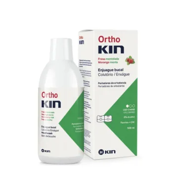 KIN ORTHOKIN enjuague bucal #strawberry mentolado 500 ml