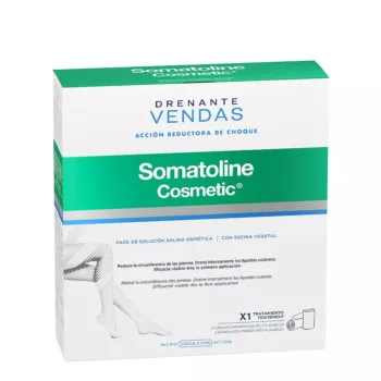 SOMATOLINE COSMETIC DRAINING VENDAS KIT COMPLETO action reductora choque 1 u