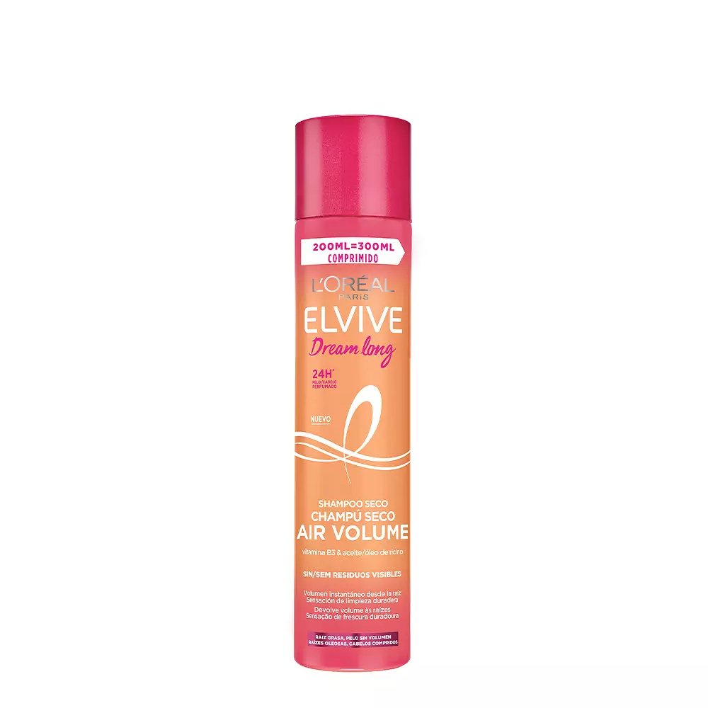 L'ORÉAL PARIS ELVIVE DREAM LONG champoo dry air volume 200 ml L'ORÉAL PARIS ELVIVE DREAM LONG champoo dry air volume 200 ml