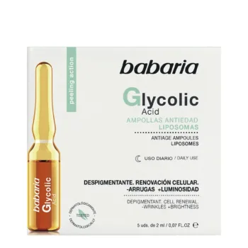 BABARIA GLYCOLIC ACID renovation celular ampoules 5 x 2 ml