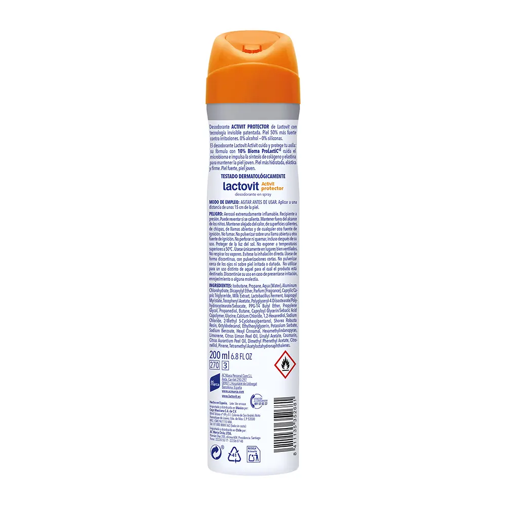 LACTOVIT ACTIVIT PROBIOTIC-L 0% deo spray 200 ml