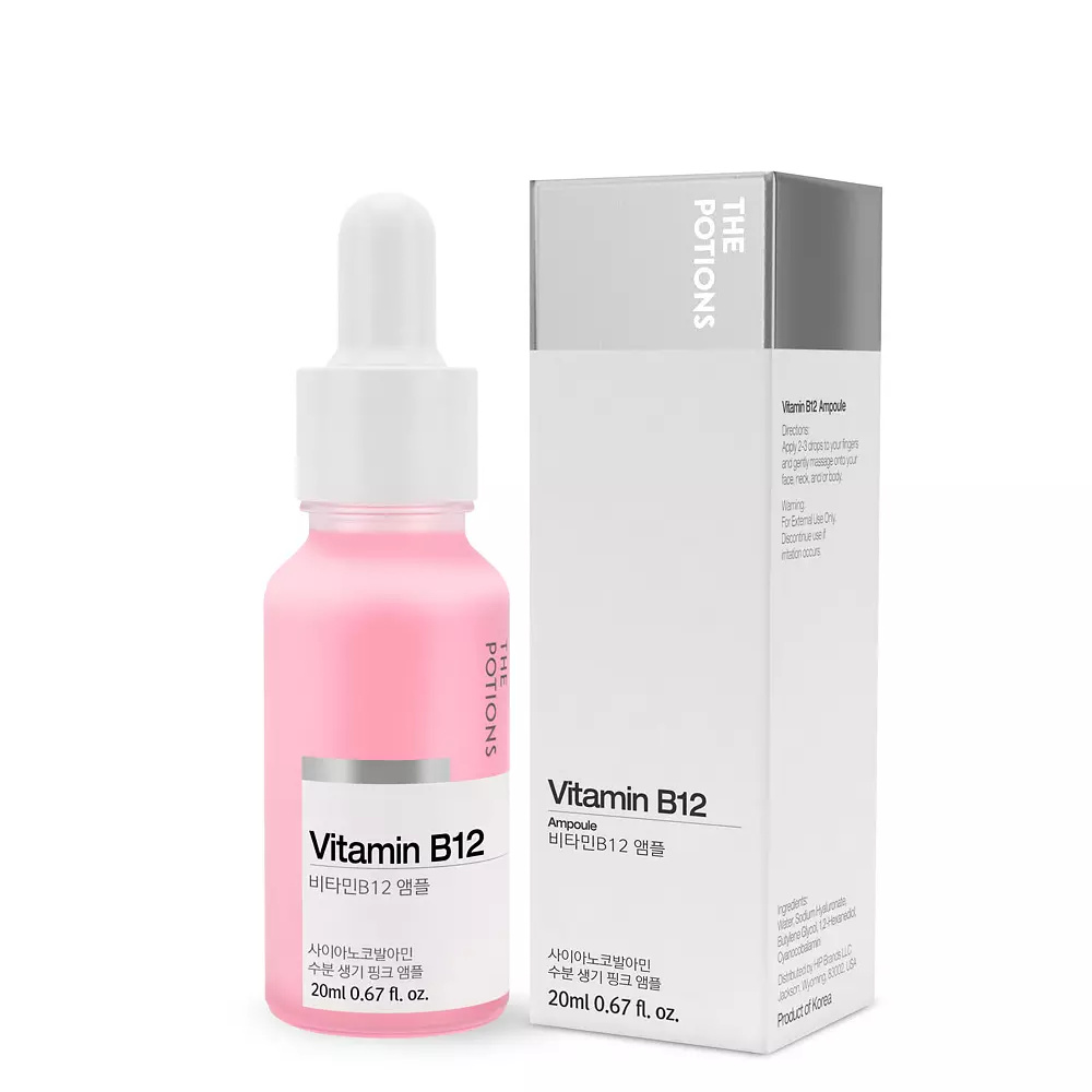 THE POTIONS VITAMIN B12 ampoule 20 ml THE POTIONS VITAMIN B12 ampoule 20 ml