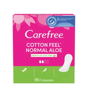 CAREFREE CAREFREE NORMAL ALOE protector cotton 56 u