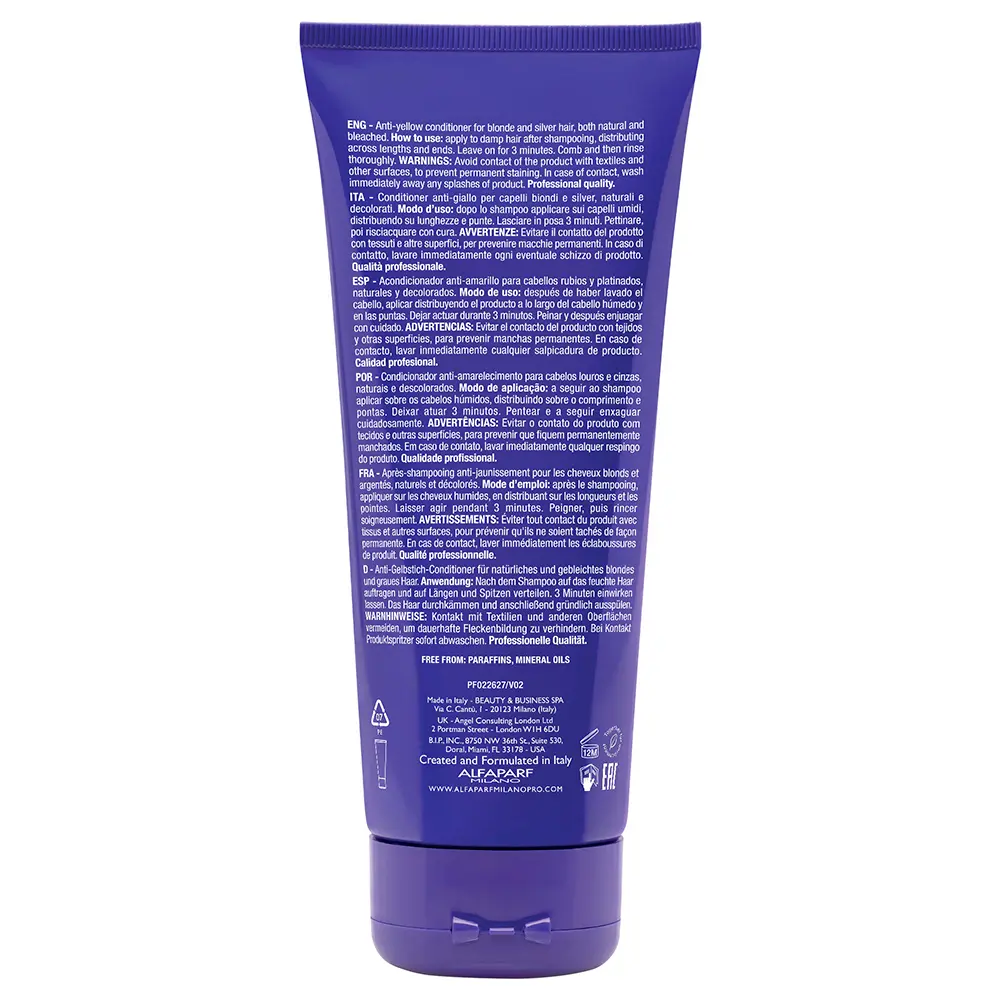 ALFAPARF MILANO SEMI DI LINO blonde & silver conditioner 200 ml