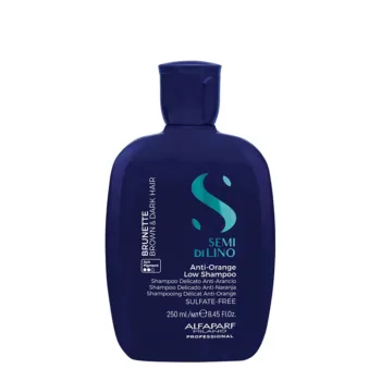 ALFAPARF MILANO SEMI DI LINO brunette brown & dark shampoo 250 ml