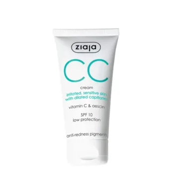 ZIAJA CC CREAM concealera for pieles irritadas and sensibles 50 ml