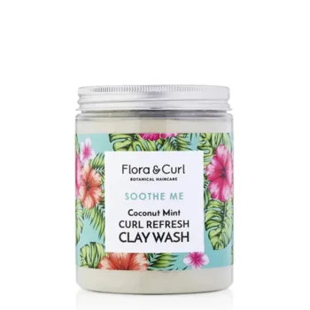 FLORA AND CURL SOOTHE ME coconut mint curl refresh clay wash 260 gr