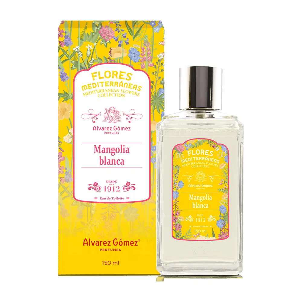 ALVAREZ GOMEZ FLORES MEDITERRANEAS Magnolia Blanca Eau de Toilette Spray 150 ml für Damen ALVAREZ GOMEZ FLORES MEDITERRANEAS Magnolia Blanca Eau de Toilette Spray 150 ml für Damen