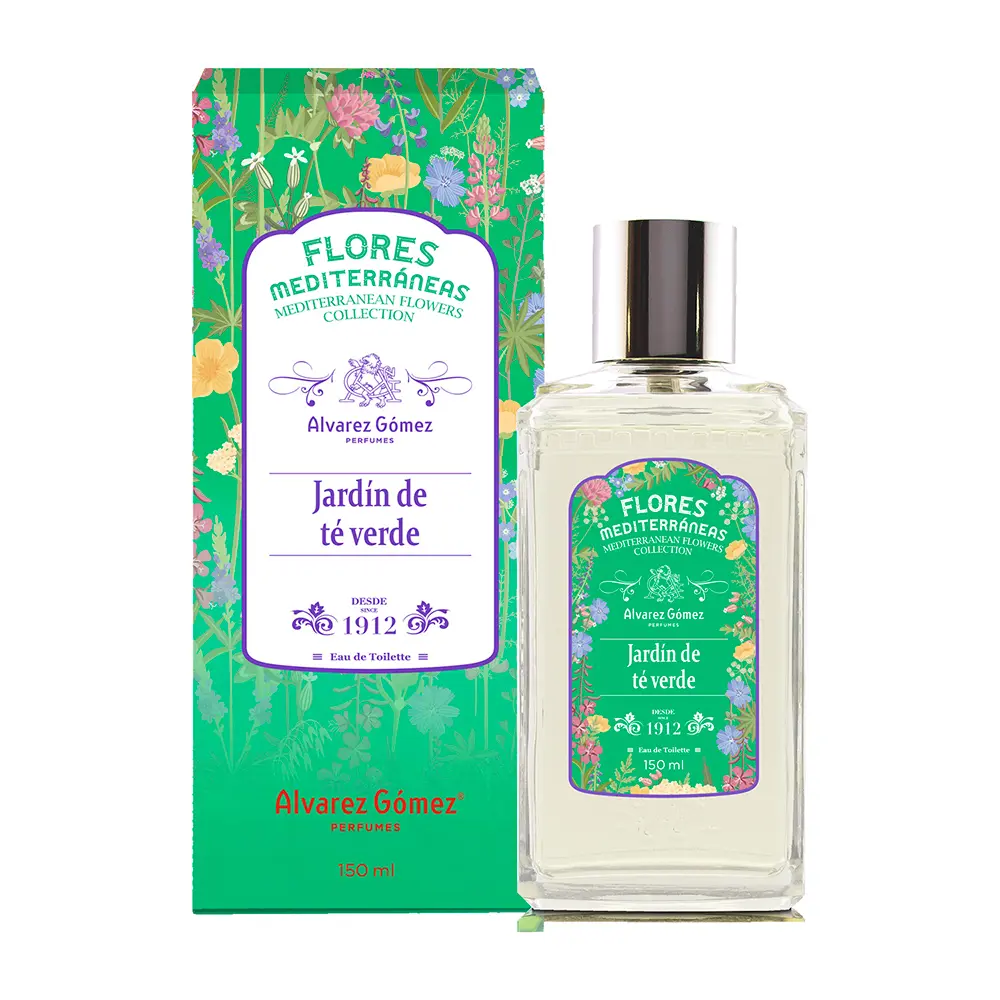 ALVAREZ GOMEZ FLORES MEDITERRANEAS Jardin Grüner Tee Eau de Toilette Spray 150 ml für Damen ALVAREZ GOMEZ FLORES MEDITERRANEAS Jardin Grüner Tee Eau de Toilette Spray 150 ml für Damen