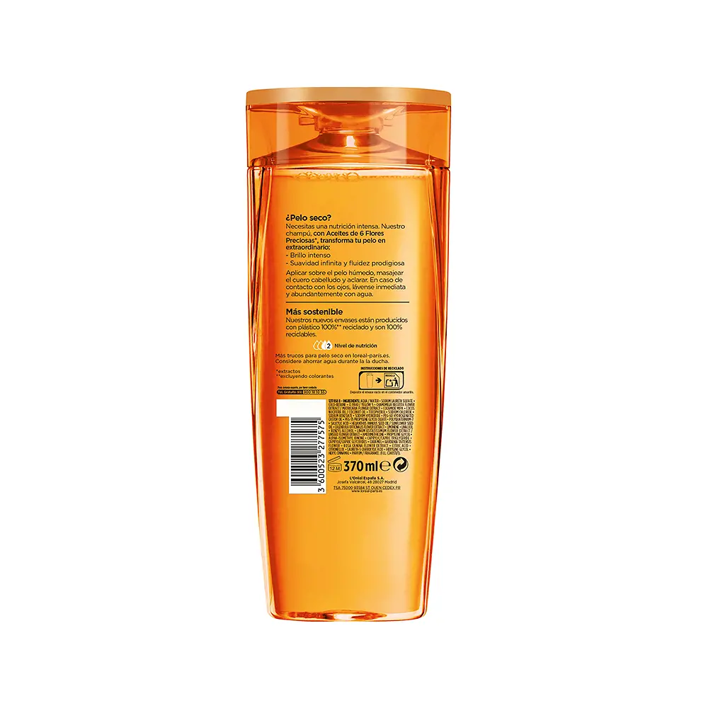 L'ORÉAL PARIS ELVIVE EXTRAORDINARY OIL nourishing shampoo 370 ml