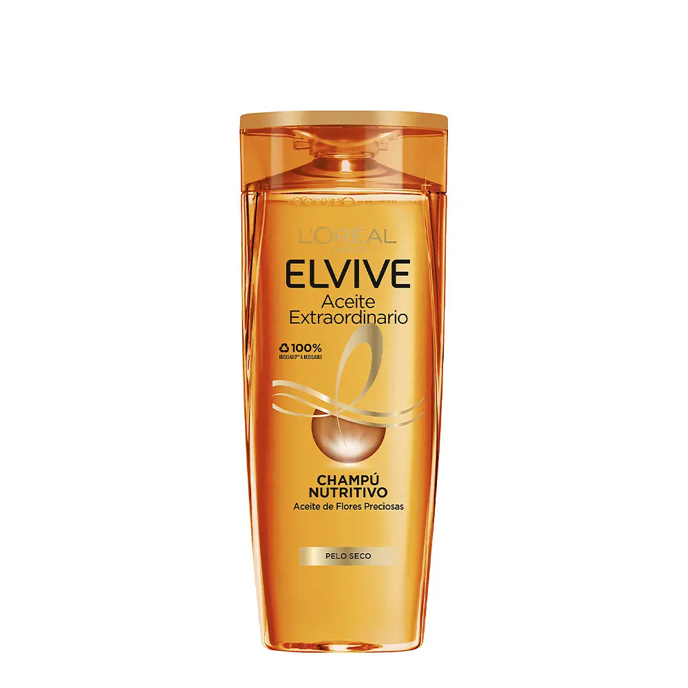 L'ORÉAL PARIS ELVIVE EXTRAORDINARY OIL nourishing shampoo 370 ml L'ORÉAL PARIS ELVIVE EXTRAORDINARY OIL nourishing shampoo 370 ml