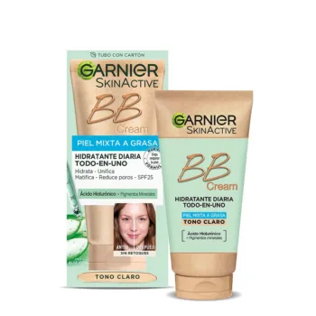 GARNIER SKINACTIVE BB CREAM mixed skin a grasa SPF25 #light