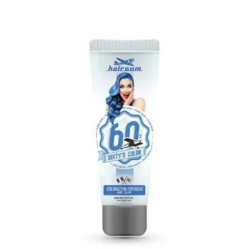HAIRGUM SIXTY'S COLOR hair color #flash blue