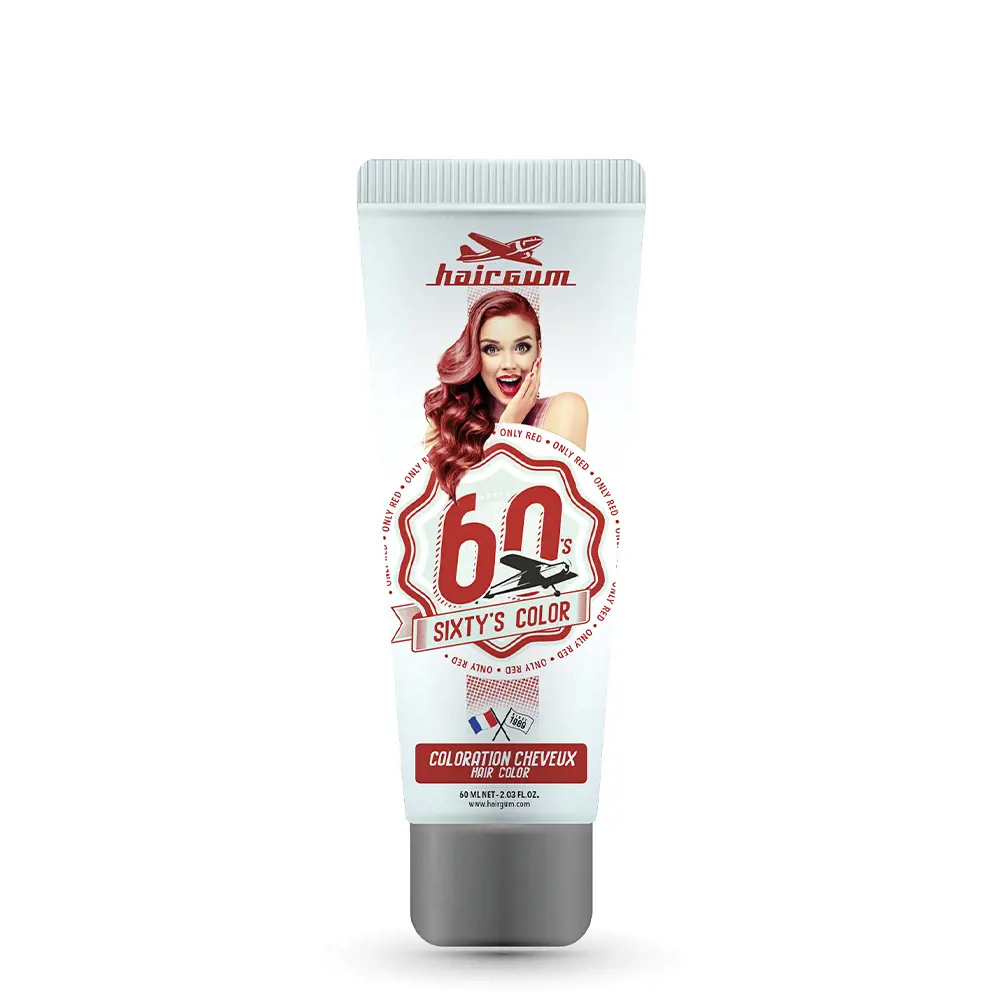 HAIRGUM SIXTY'S COLOR hair color #only HAIRGUM SIXTY'S COLOR hair color #only