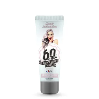 HAIRGUM SIXTY'S COLOR hair color #milky pink