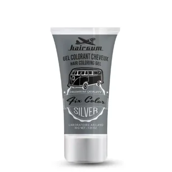 HAIRGUM FIX COLOR gel colorant #silver
