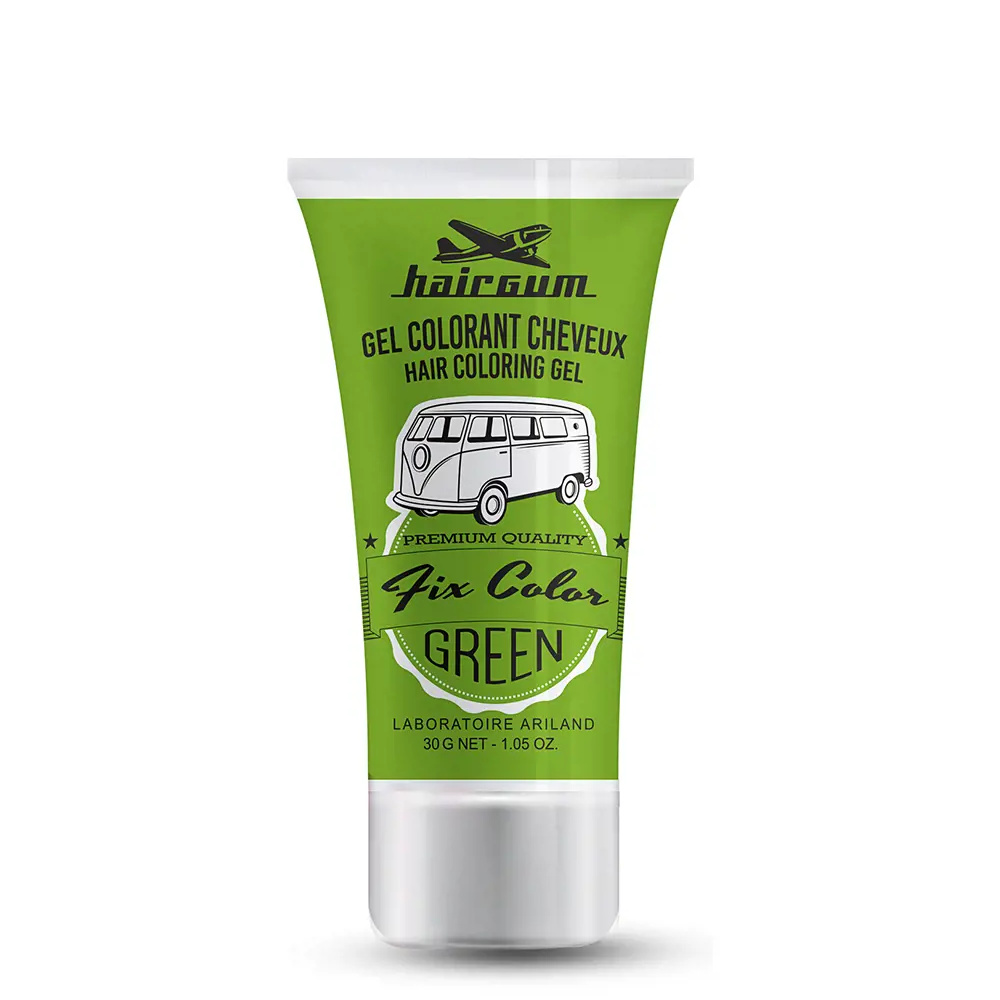 HAIRGUM FIX COLOR gel colorant #green HAIRGUM FIX COLOR gel colorant #green