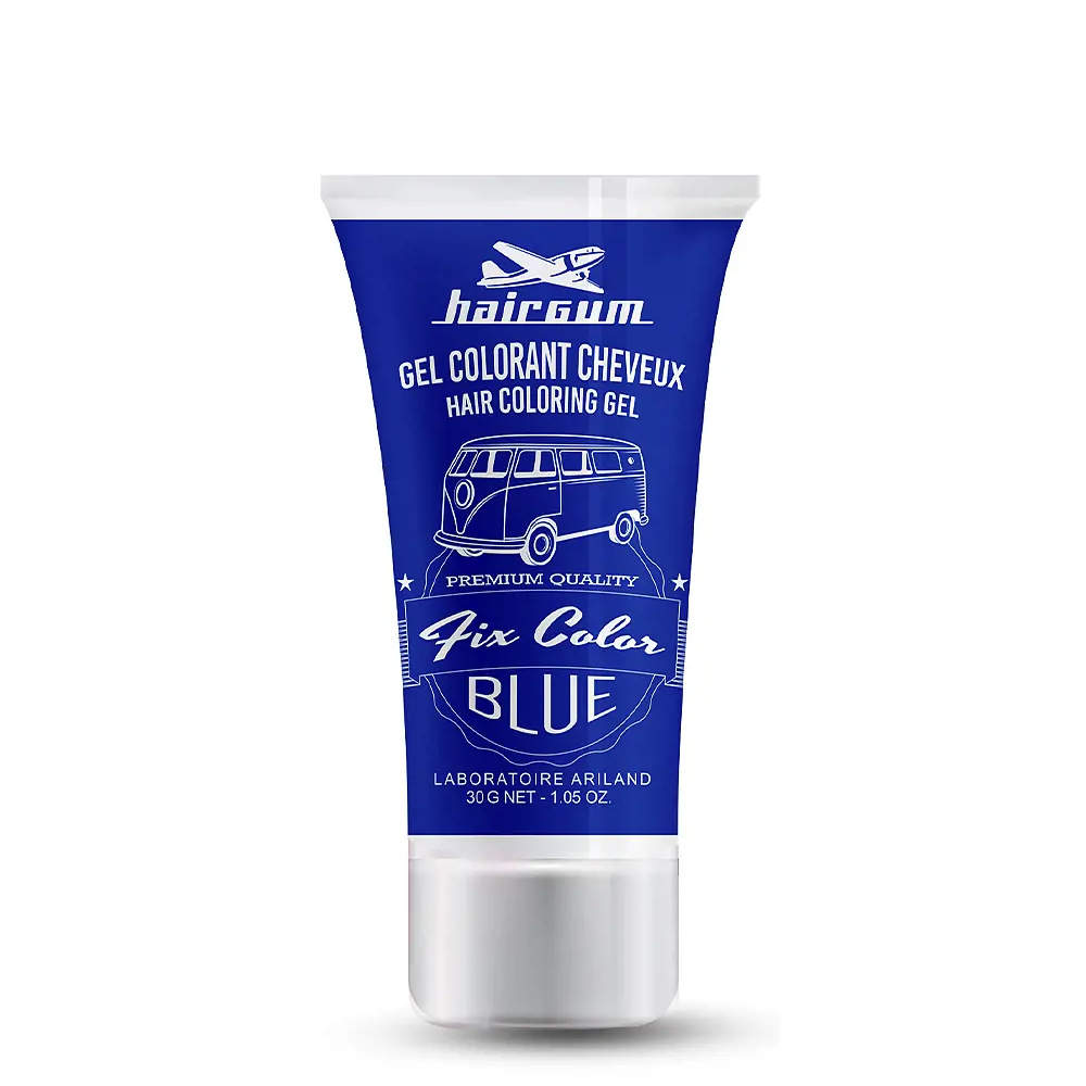 HAIRGUM FIX COLOR gel colorant #blue HAIRGUM FIX COLOR gel colorant #blue