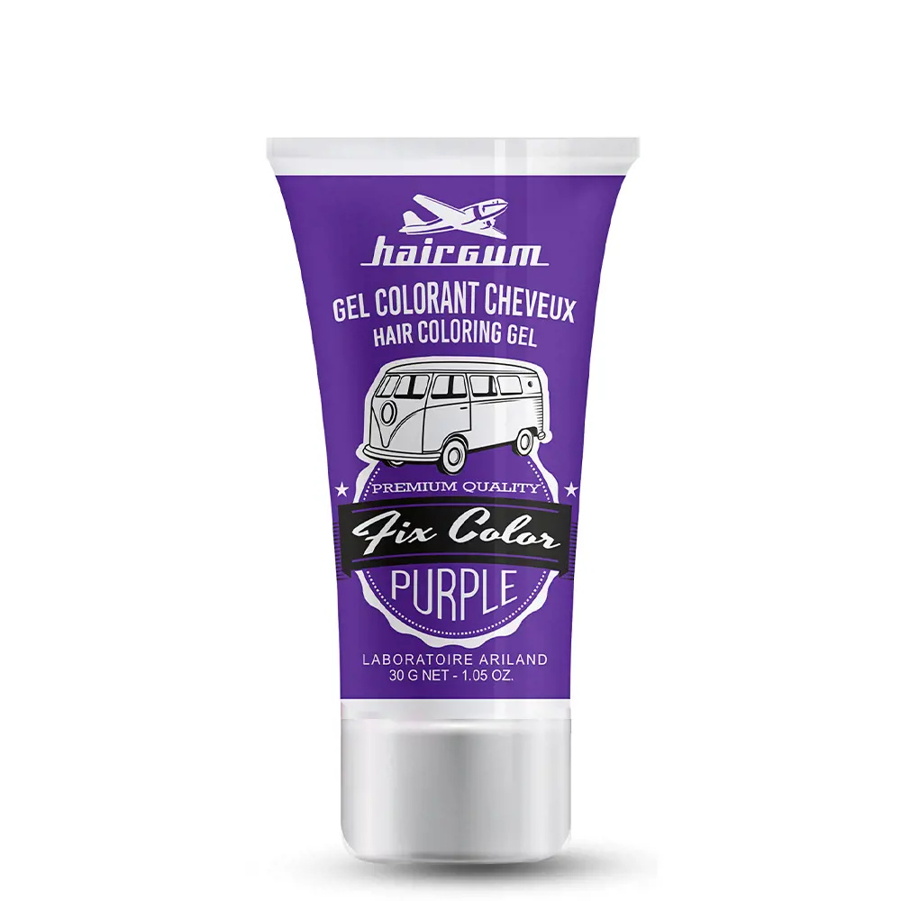 HAIRGUM FIX COLOR gel colorant #purple HAIRGUM FIX COLOR gel colorant #purple