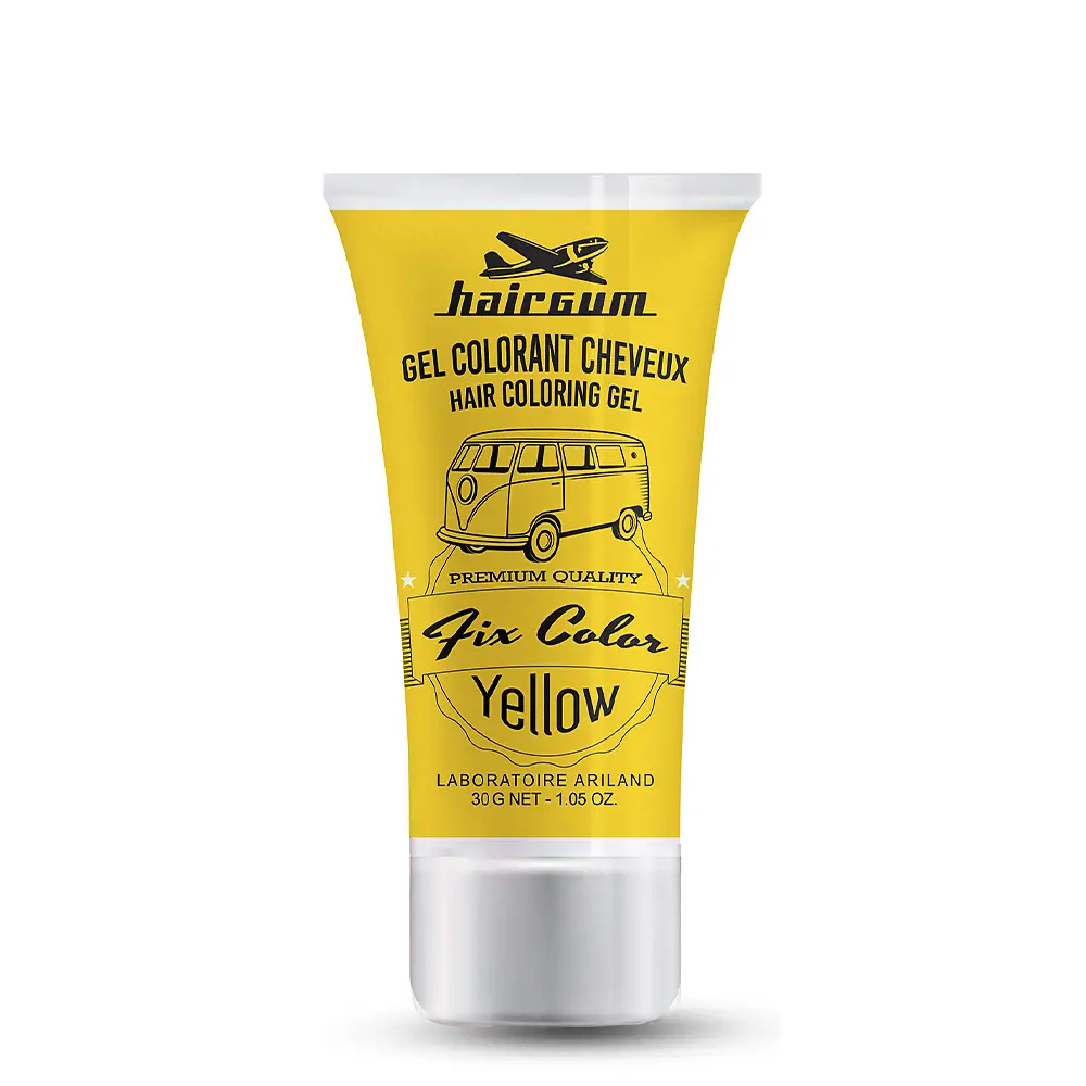 HAIRGUM FIX COLOR gel colorant #yellow HAIRGUM FIX COLOR gel colorant #yellow