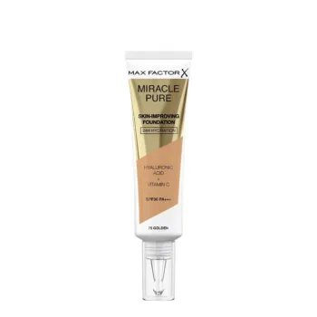 MAX FACTOR MIRACLE PURE foundation SPF30 #75-golden
