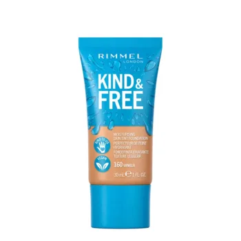 RIMMEL LONDON KIND & FREE skin tint foundation #160-vanilla