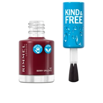 RIMMEL LONDON KIND & FREE nail polish #157-berry opulence
