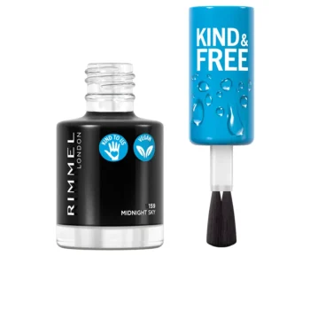 RIMMEL LONDON KIND & FREE nail polish #159-midnight sky