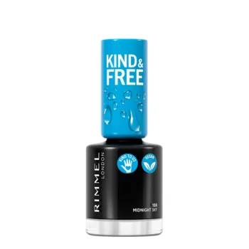 RIMMEL LONDON KIND & FREE nail polish #159-midnight sky