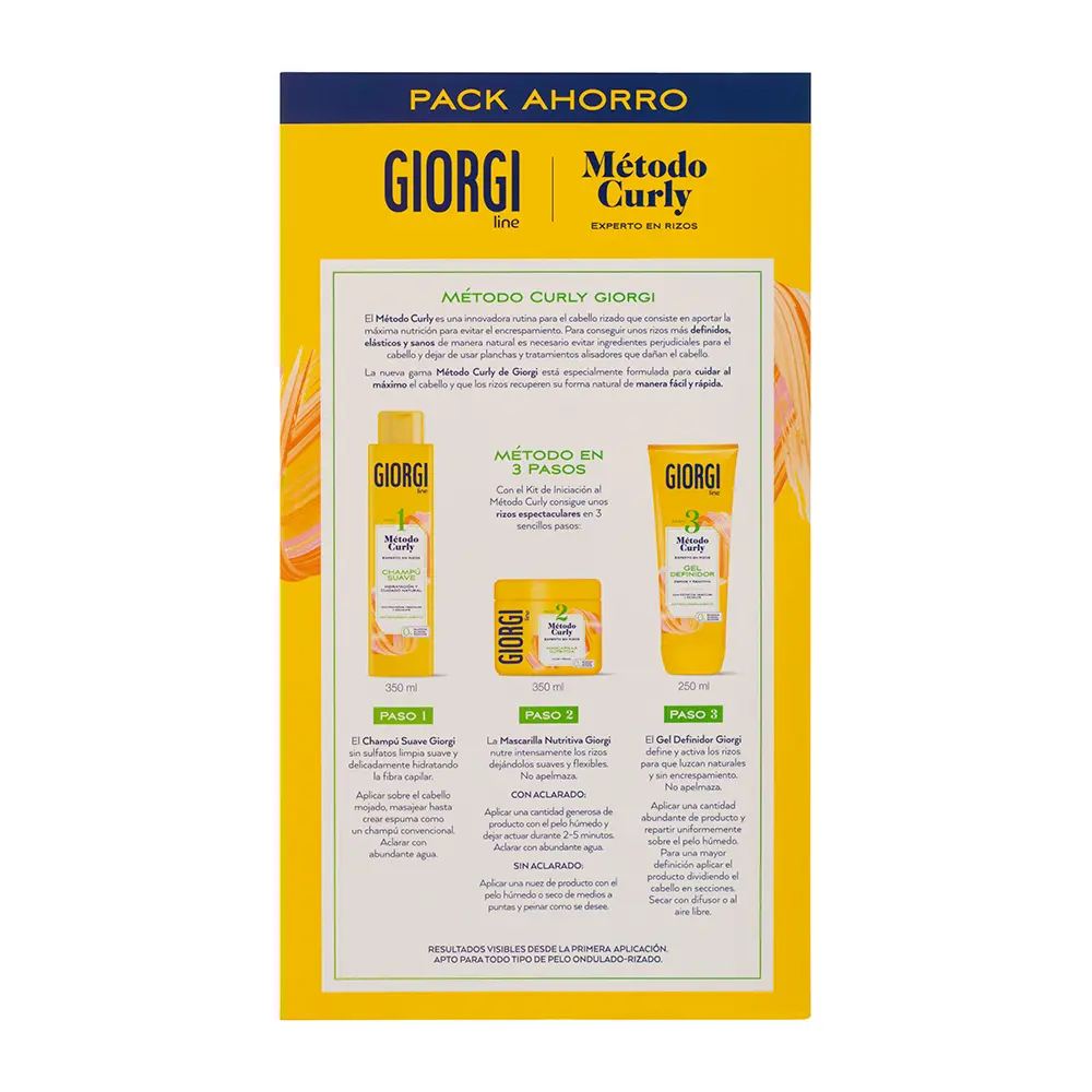 GIORGI LINE Lockenset, 3-teilig