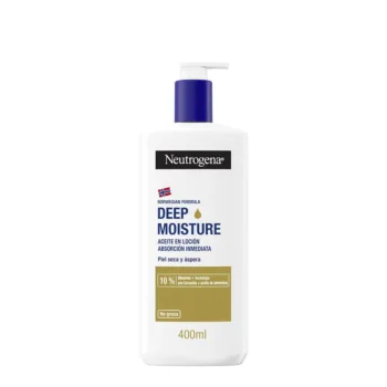 NEUTROGENA DEEP MOISTURE body lotion oil 400 ml