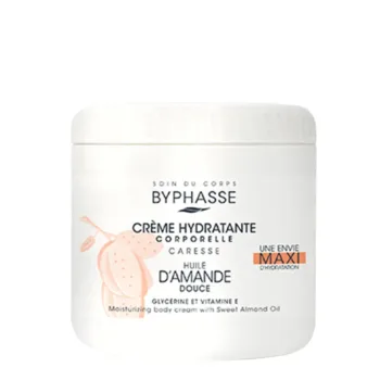 BYPHASSE CREAM MOISTURIZING body #sweet almond 500 ml