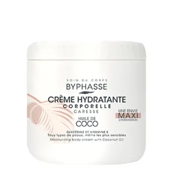 BYPHASSE CREAM MOISTURIZING body #oil de coco 500 ml
