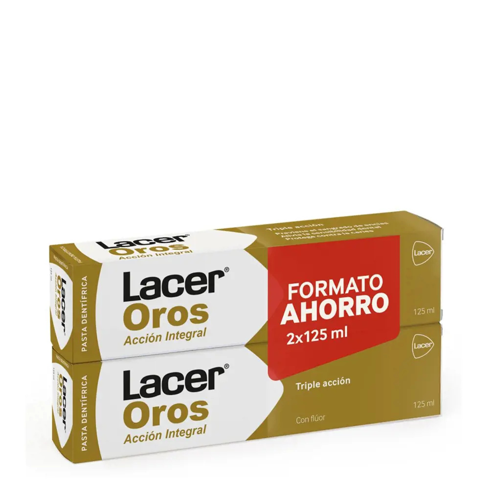 LACER LACER OROS PASTA DENTAL set 2 pcs LACER LACER OROS PASTA DENTAL set 2 pcs
